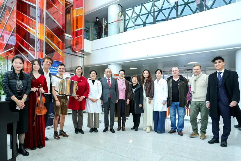 中奥音乐公益演出奏响朝阳暖冬