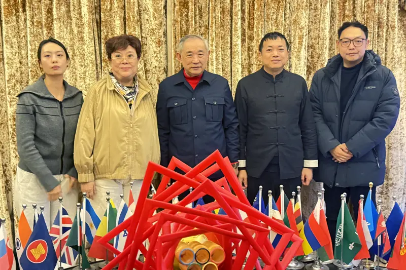 中非总商会一行来访和平基金会