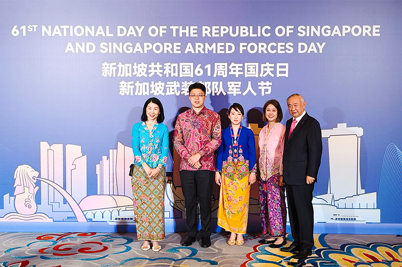 李若弘出席新加坡使馆活动